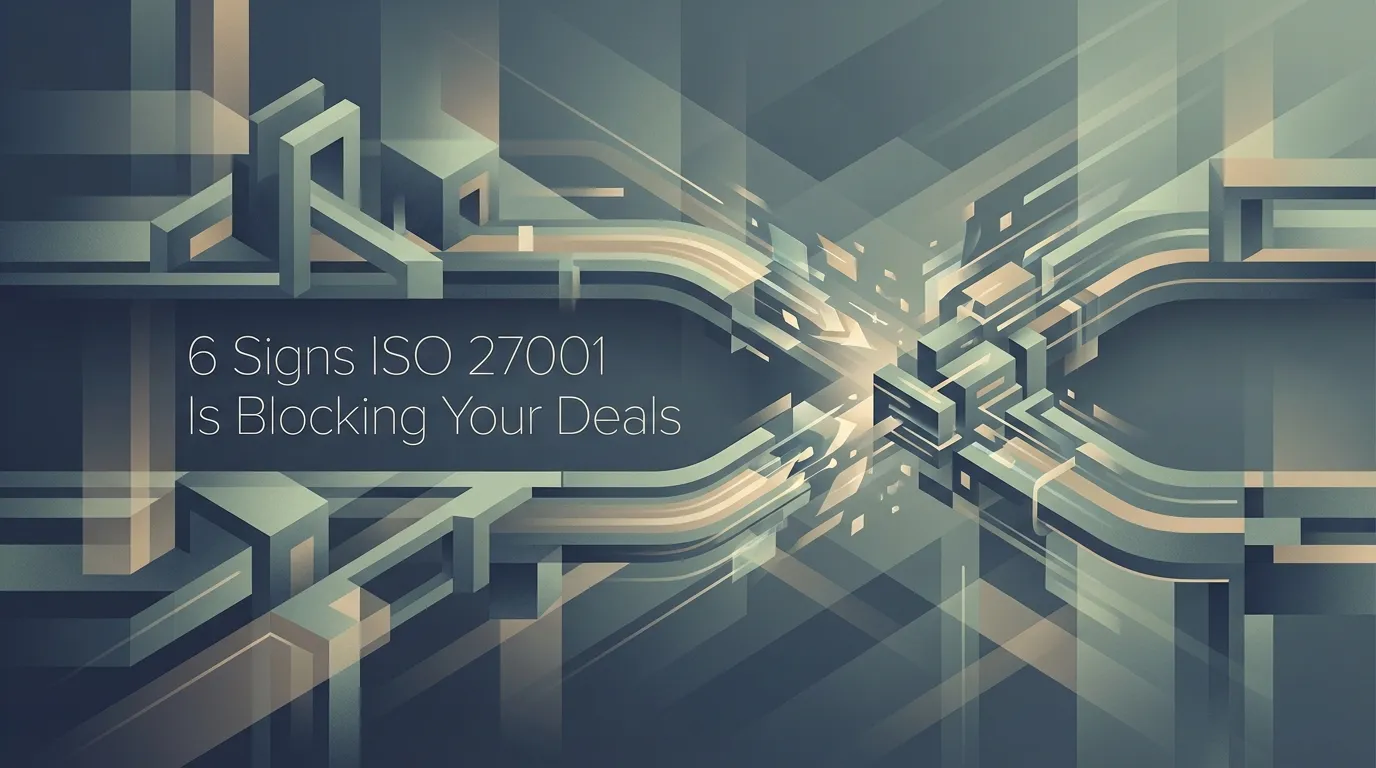 6 Signs Missing ISO 27001 Is Blocking Your Deals